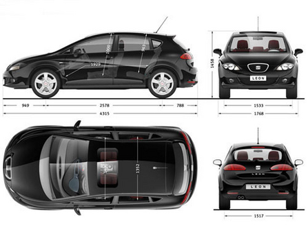  seat leon DƬ D 